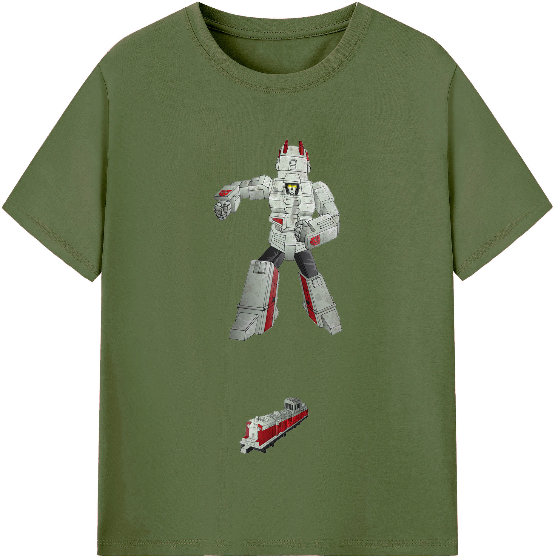 （画像用）  綿100％半袖Tシャツ（フロントプリント）